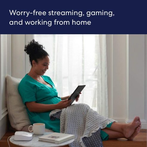 Amazon eero Pro 6 mesh Wi-Fi 6 Router, 3 Pack