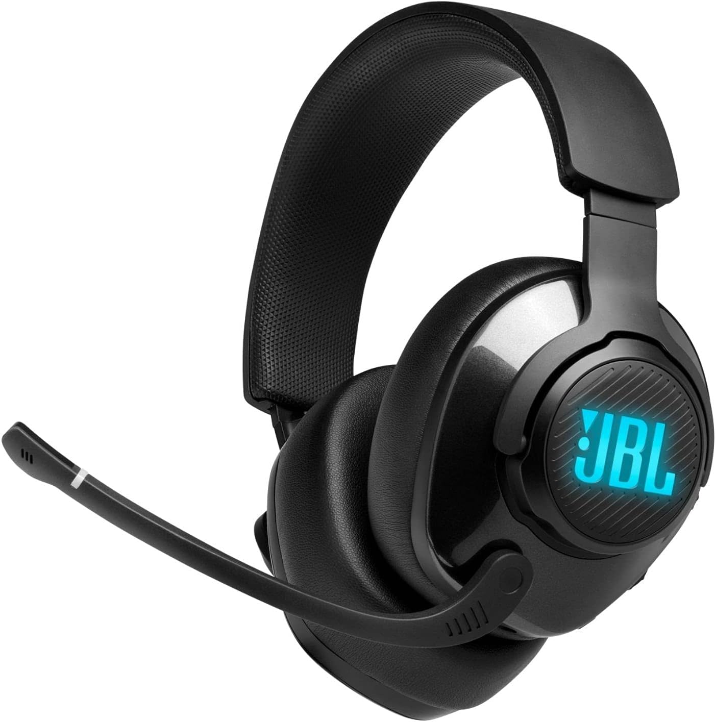 JBL Quantum 400 – Wired Over-Ear Gaming Headphones with USB and Game-Chat Balance Dial – Black, Large