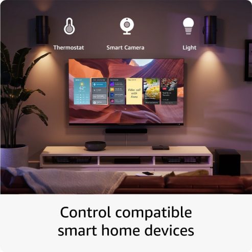 All-new Amazon Fire TV Stick 4K Max streaming device, supports Wi-Fi 6E, free & live TV without cable or satellite