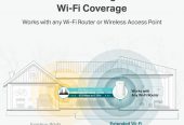 TP-Link WiFi Extender with Ethernet Port, Dual Band 5GHz/2.4GHz , Up to 44% more bandwidth than single band, Covers Up to 1200 Sq.ft and 30 Devices, signal booster amplifier supports OneMesh(RE220)